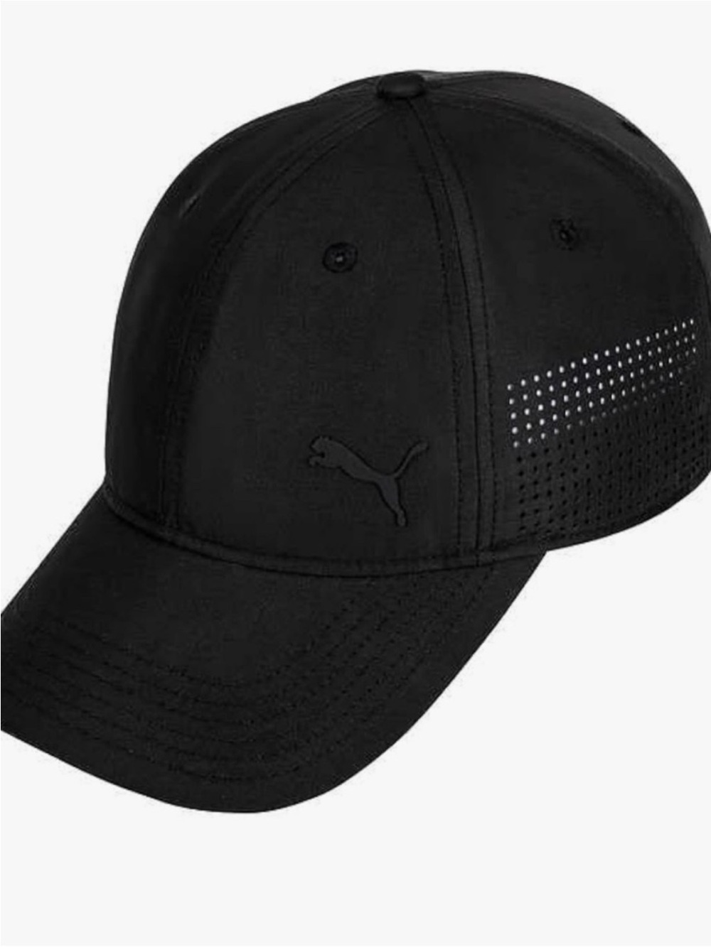 PUMA Unisex Adjustable Baseball Cap Black